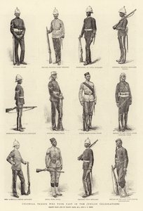 Colonial Troops who Took Part in the Jubilee Celebrations